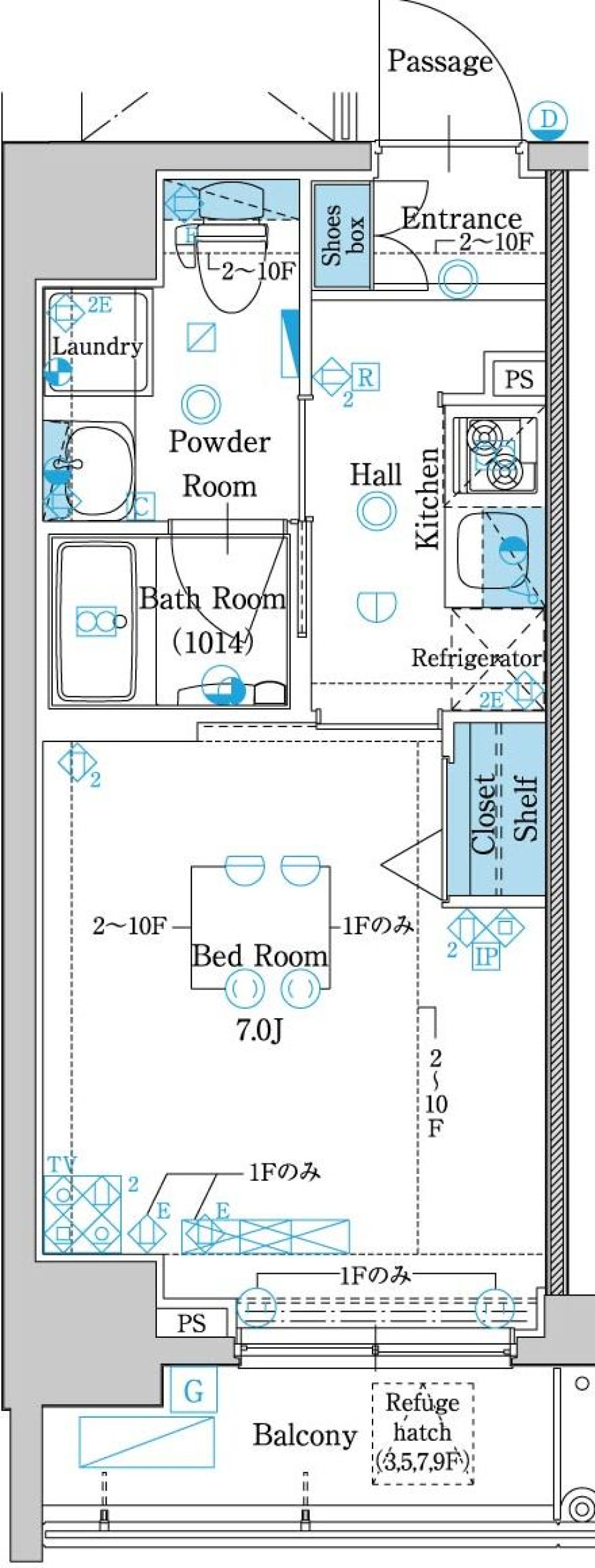 馬込駅徒歩3分！公園も近くお散歩にぴったり　[ペット可]の間取り図