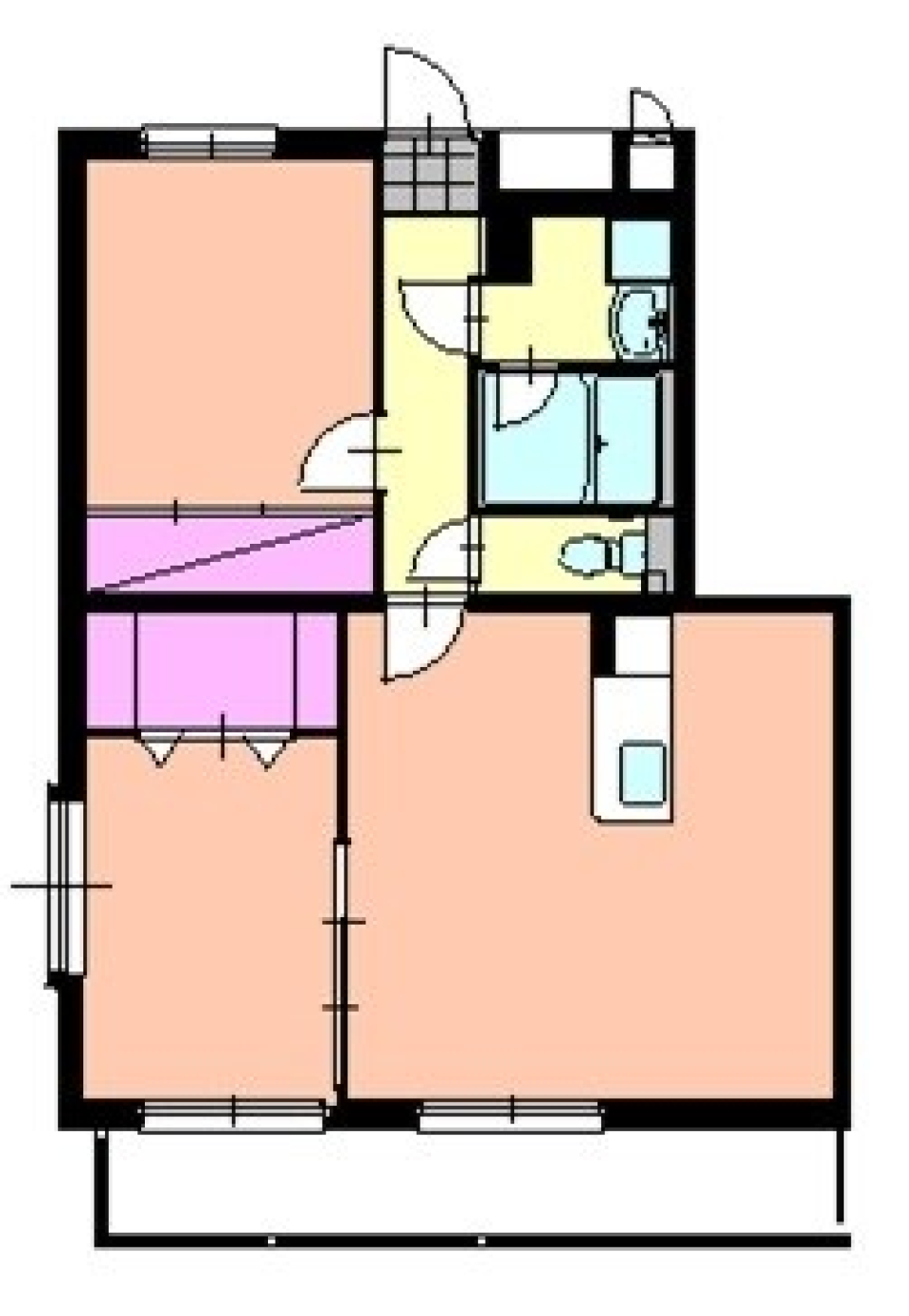 家に帰りたい！！！の間取り図