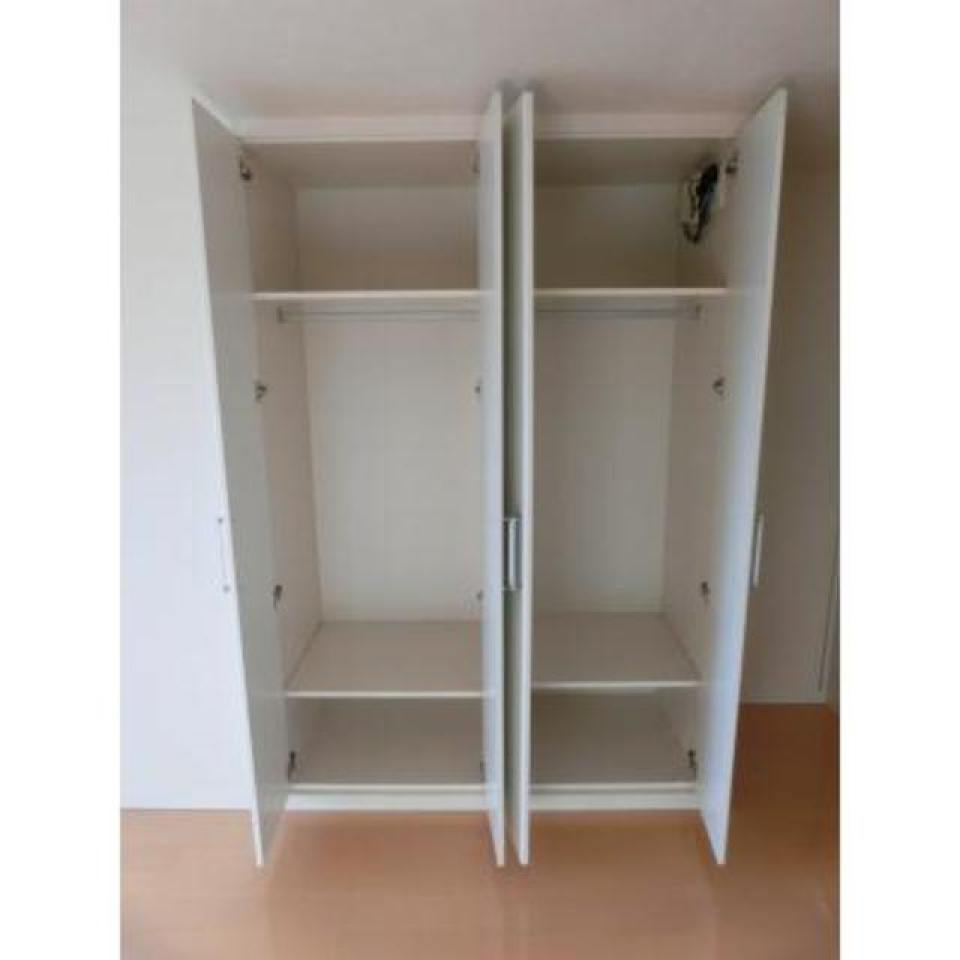 収納スペースは結構入ります。
※写真は同タイプ住戸です。