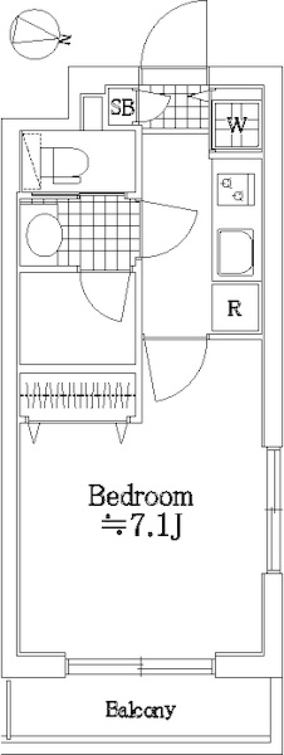パッと出て、パッと帰るの間取り図