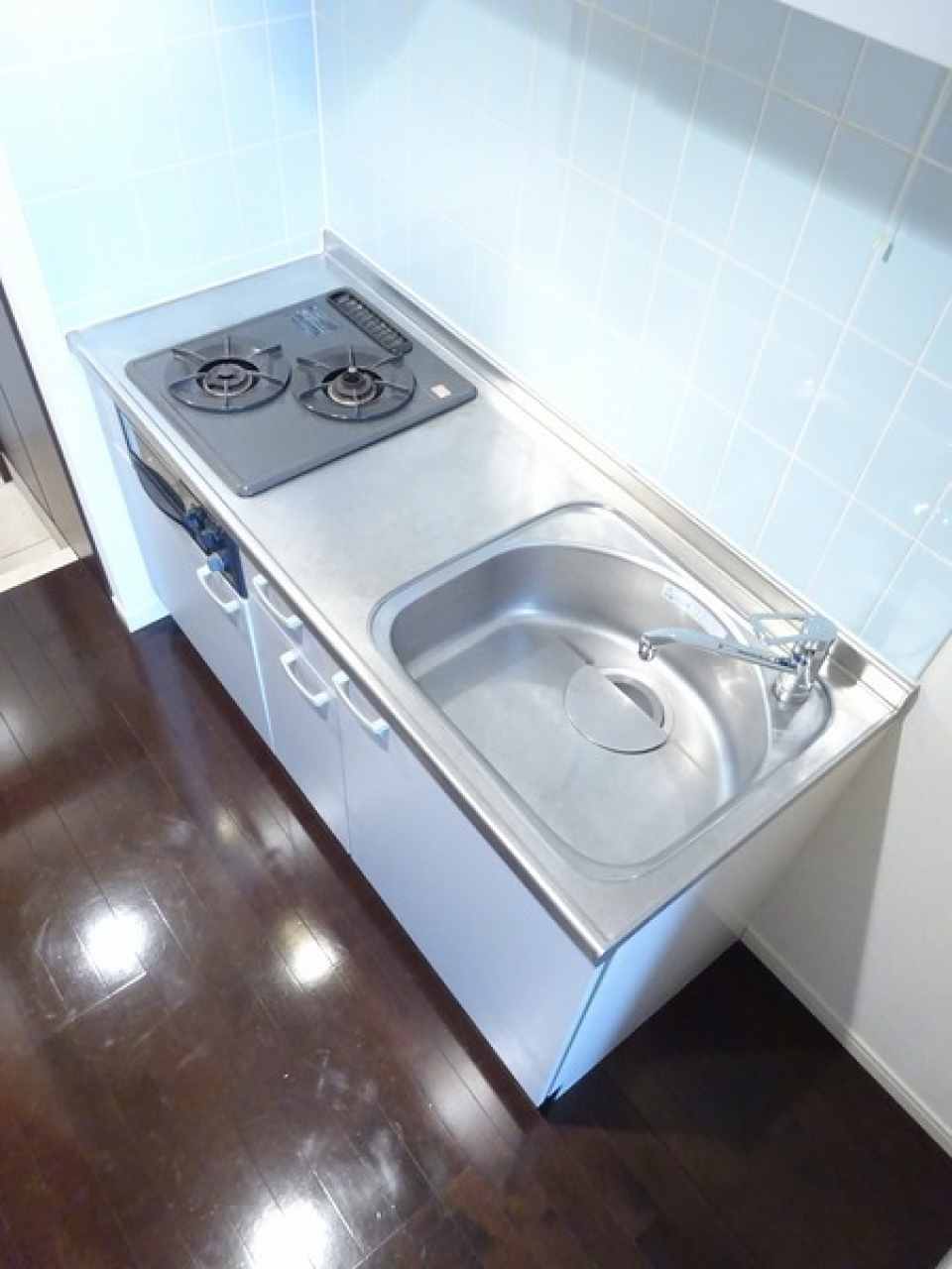 2口コンロです。たまにはお料理を作ろう