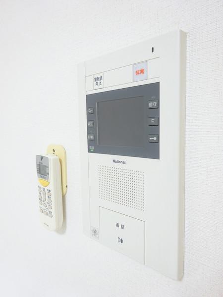 TVインターホン付きで安心です。