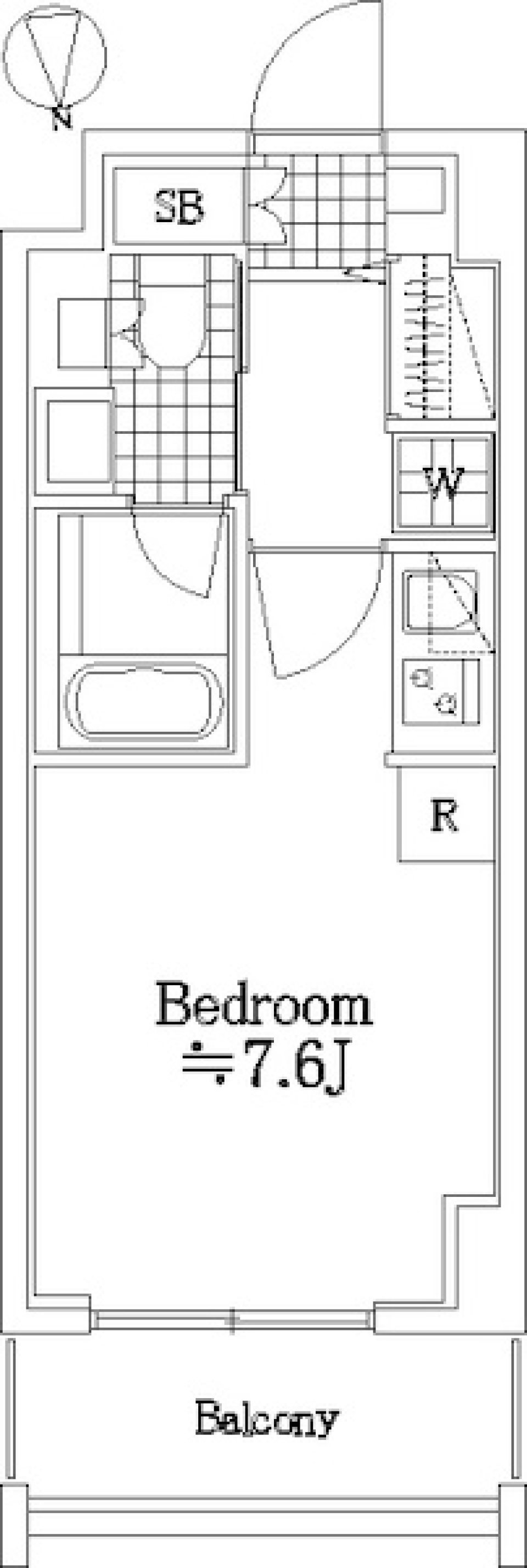緑に覆われた私サイズのお城の間取り図
