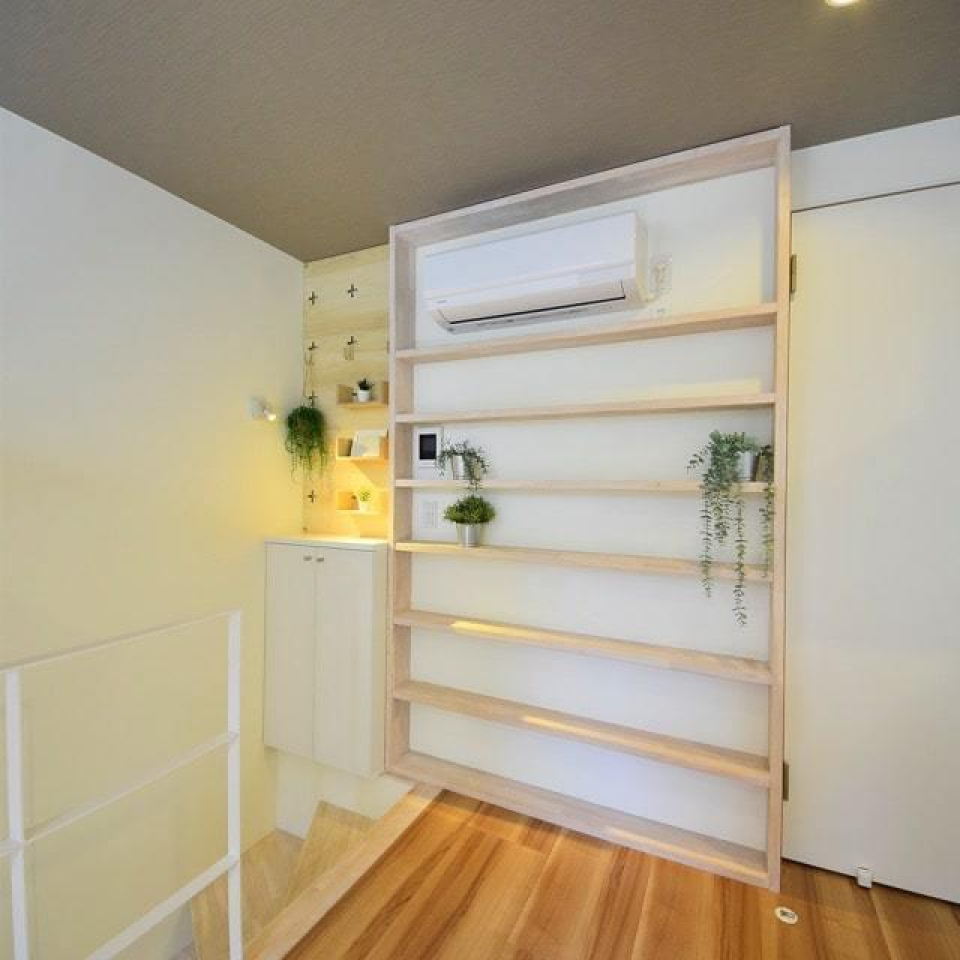 棚には何を飾ろうか？？自分のお気に入り空間になりそう