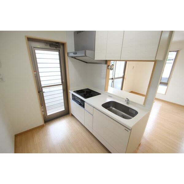 システムキッチンで料理も捗る