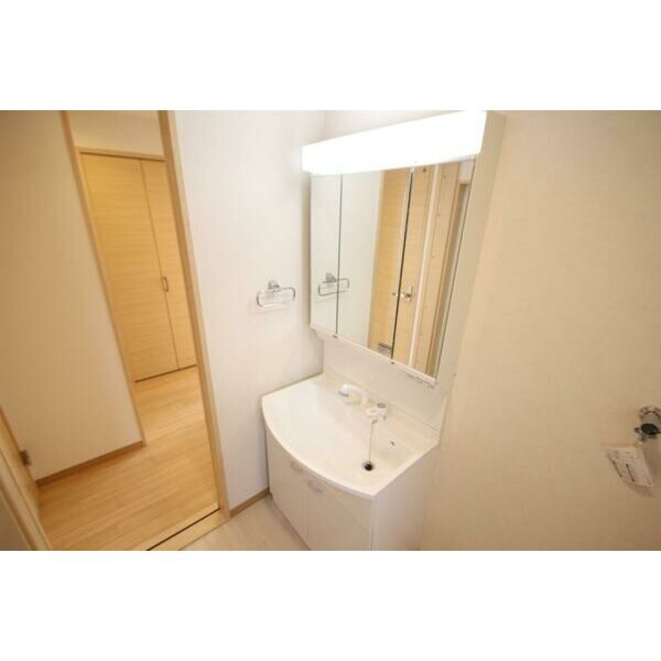 独立シャワー付き洗面台