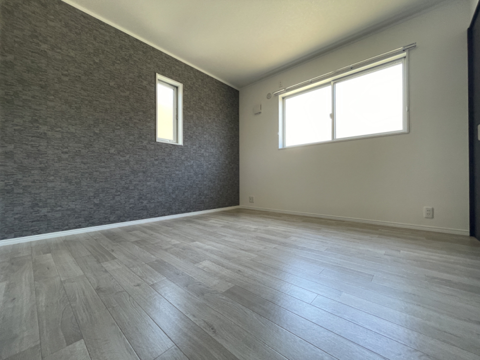 寝室は、6.1帖です