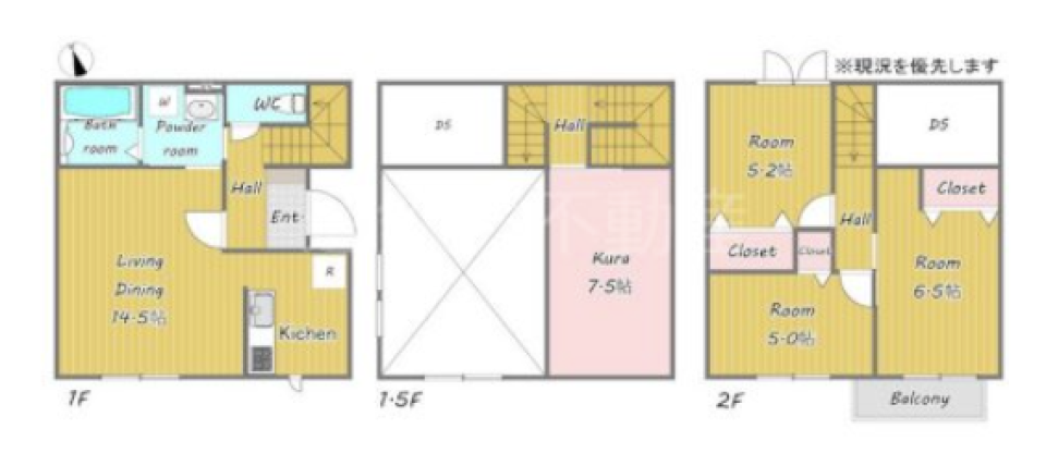 3m超の高天井リビングで広がる家族の夢の間取り図