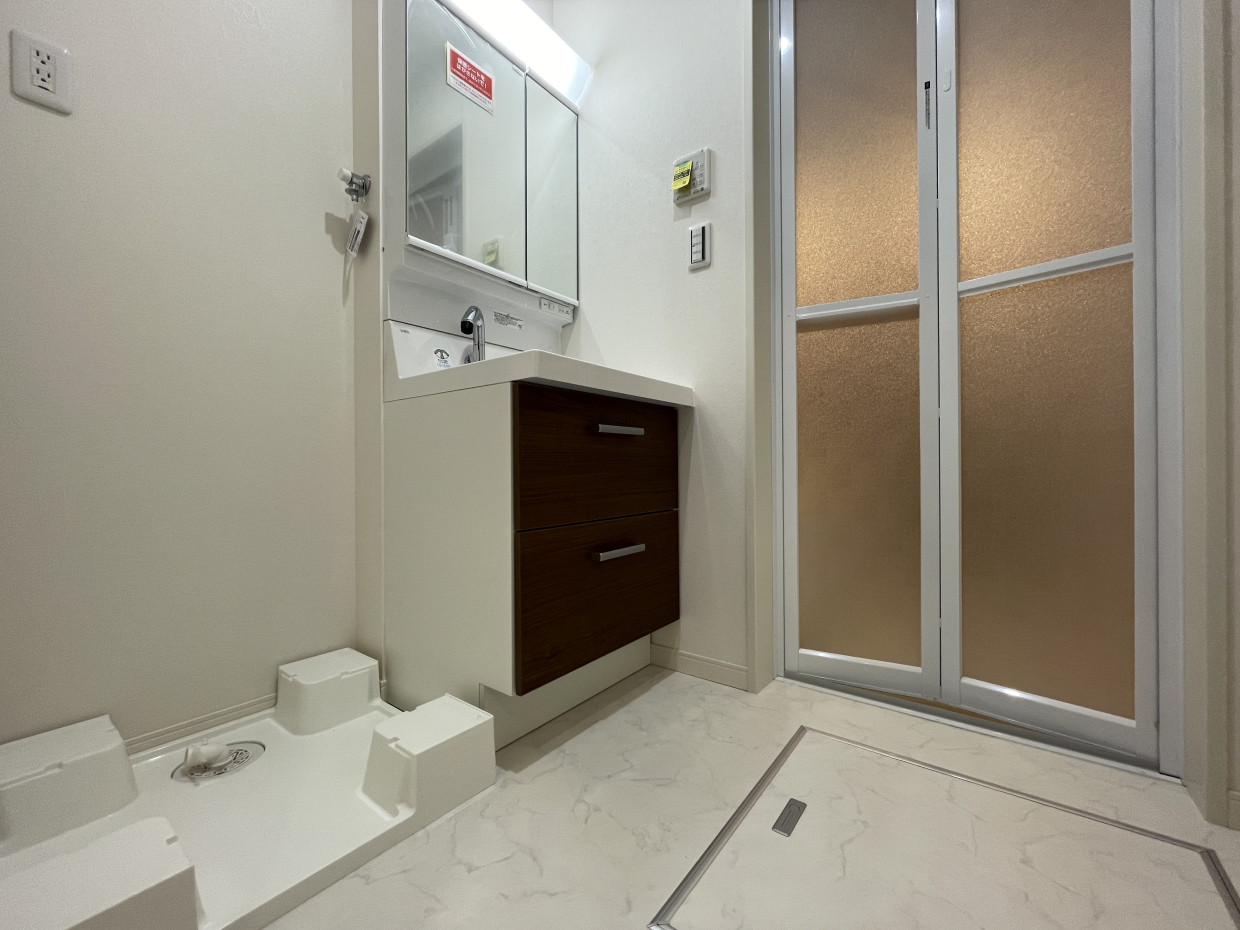 洗面所も広いです