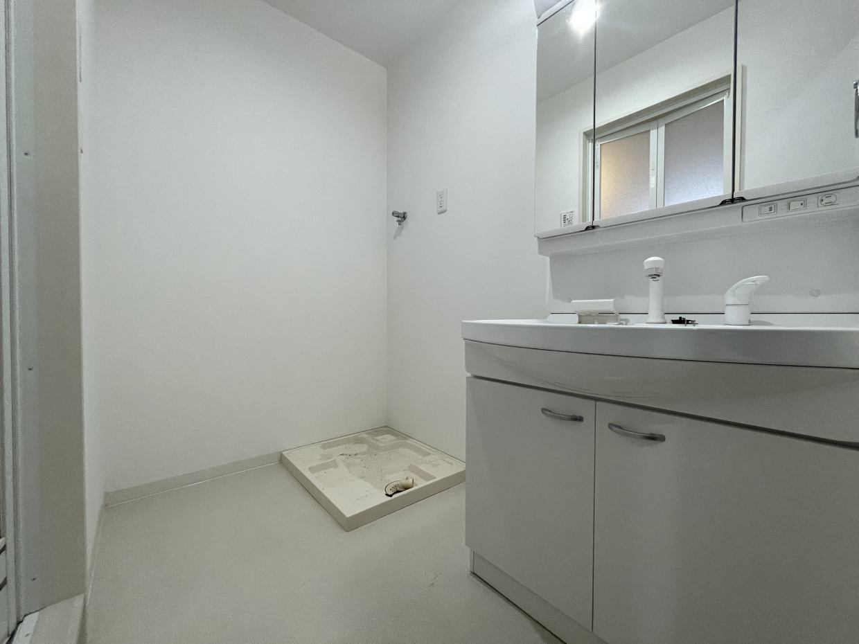 洗面所も広い！