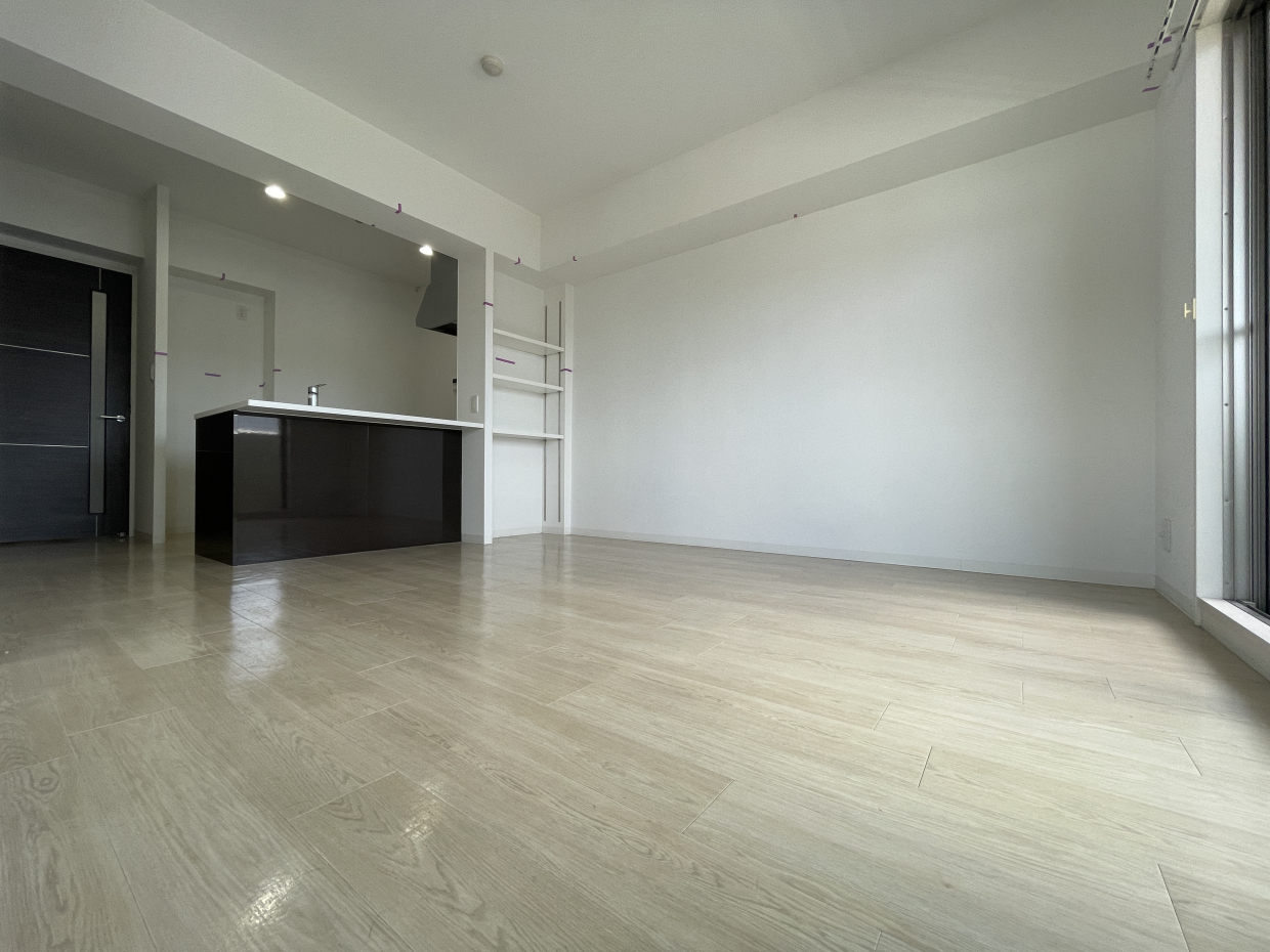 リビングは、12.52帖