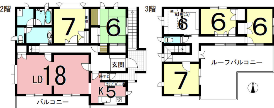 昭和レトロな広々５SLDK！！[事務所可]の間取り図