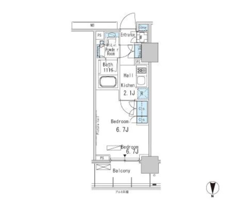 飾らなくて、住み良い　[ペット可]の間取り図