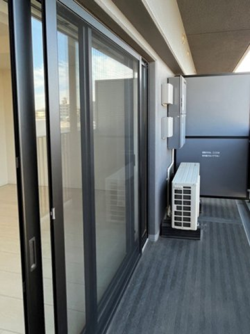 バルコニーです。
※写真は同タイプ住戸です。