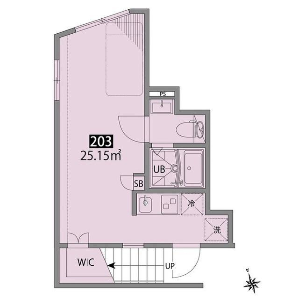 陽だまりに身をあずけての間取り図