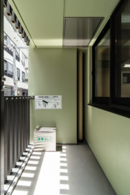 グリーン目立ったバルコニー※写真は同タイプ住戸です。