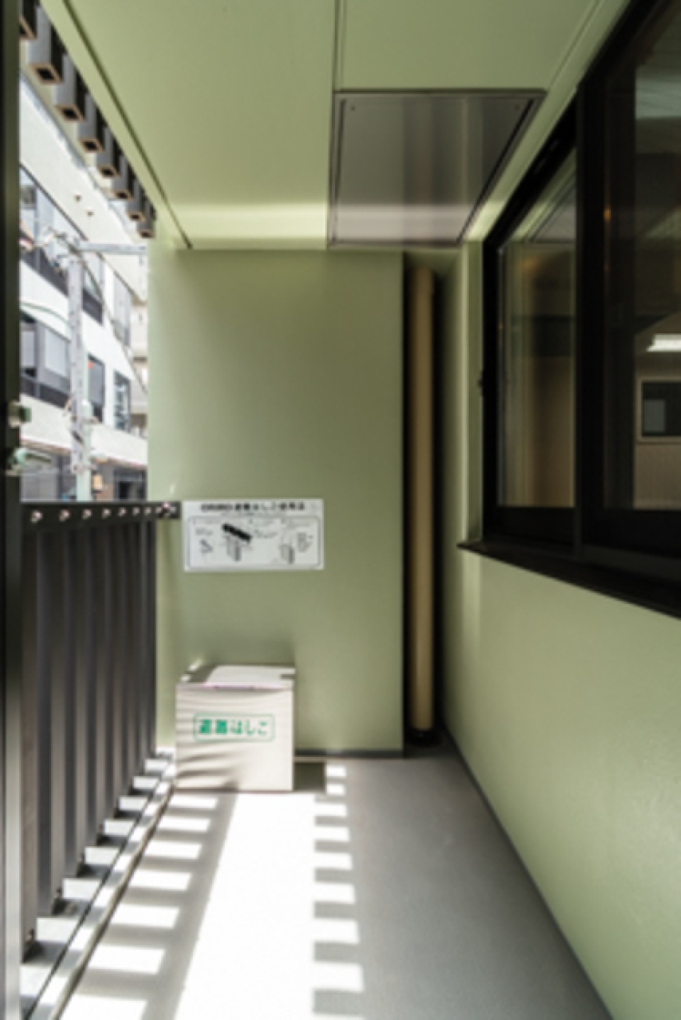 グリーン目立ったバルコニー※写真は同タイプ住戸です。