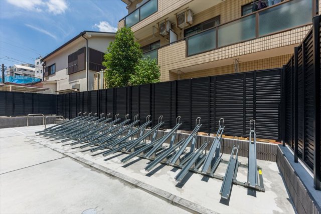 共有スペース
駐輪場です。