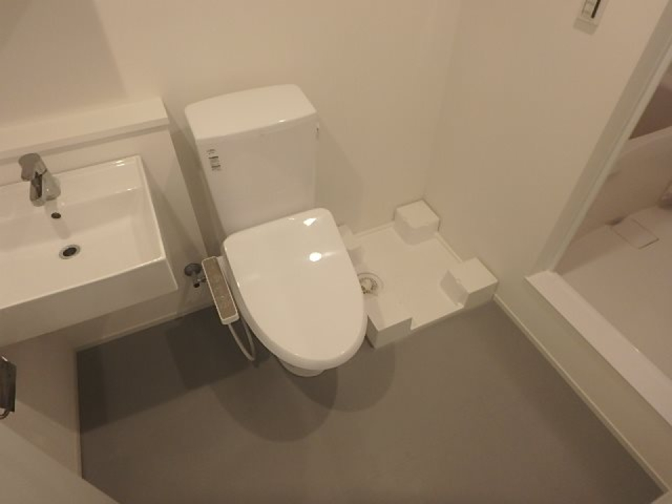 洗面スペースは1か所に