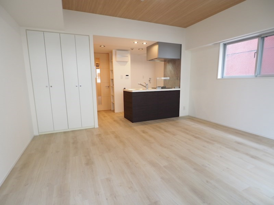 ワンルームでも対面キッチンが叶います！