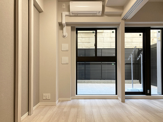 １階のお部屋なので、階下を機にすることなく生活ができますね！※写真は同タイプ住戸です。