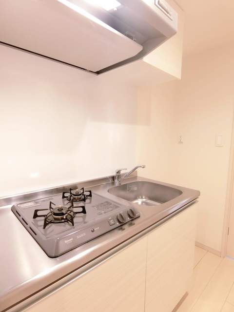 2口コンロのシステムキッチンです。