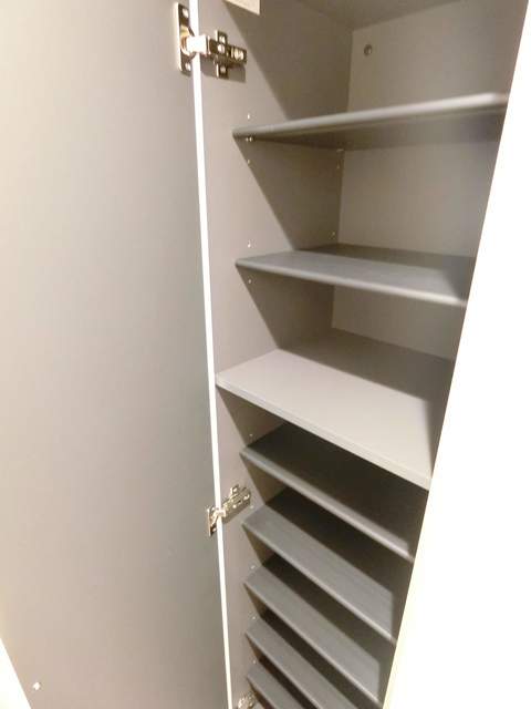 シューズBOXはたっぷり収納できそうです。