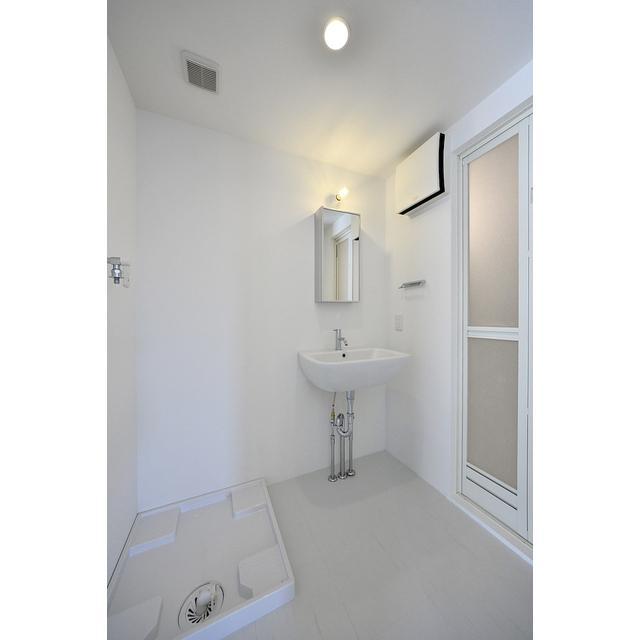 室内洗濯機置き場・洗面台