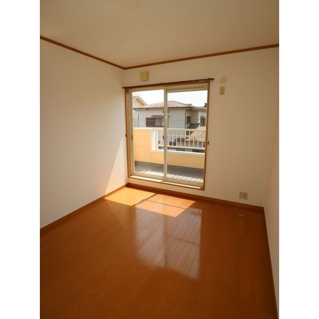 バルコニーに出られます