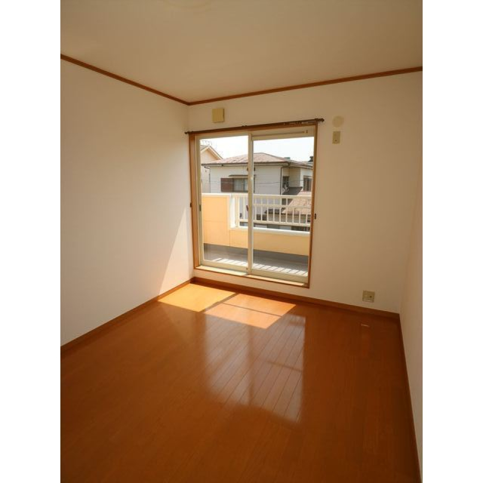 バルコニーに出られます