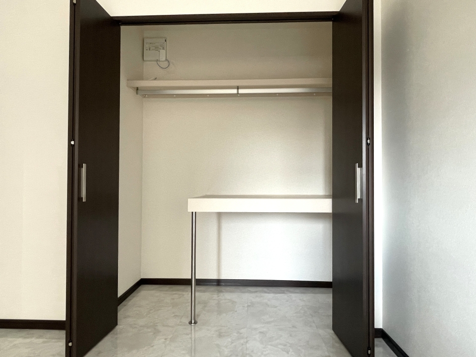 大きなクローゼットつき！