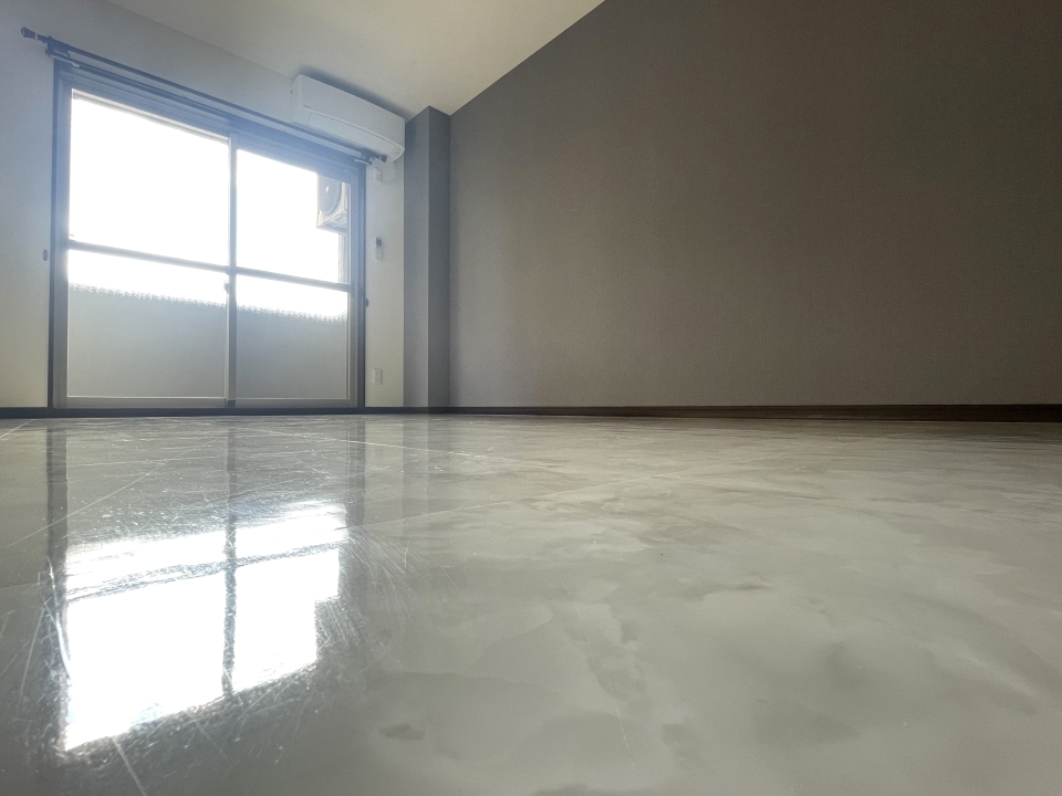 大理石風のタイルが高級感あります！