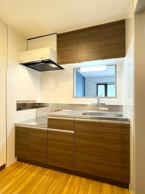 ガスコンロの設置が必要です。