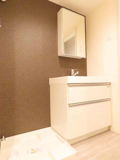 室内洗濯機置き場・洗面台