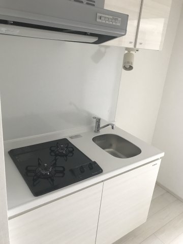 キッチン
2口のガスコンロ付きです。