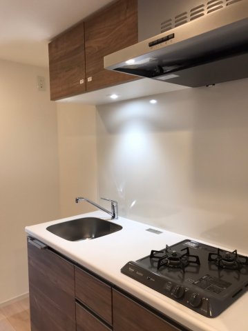 キッチン
2口のガスコンロ付きです。