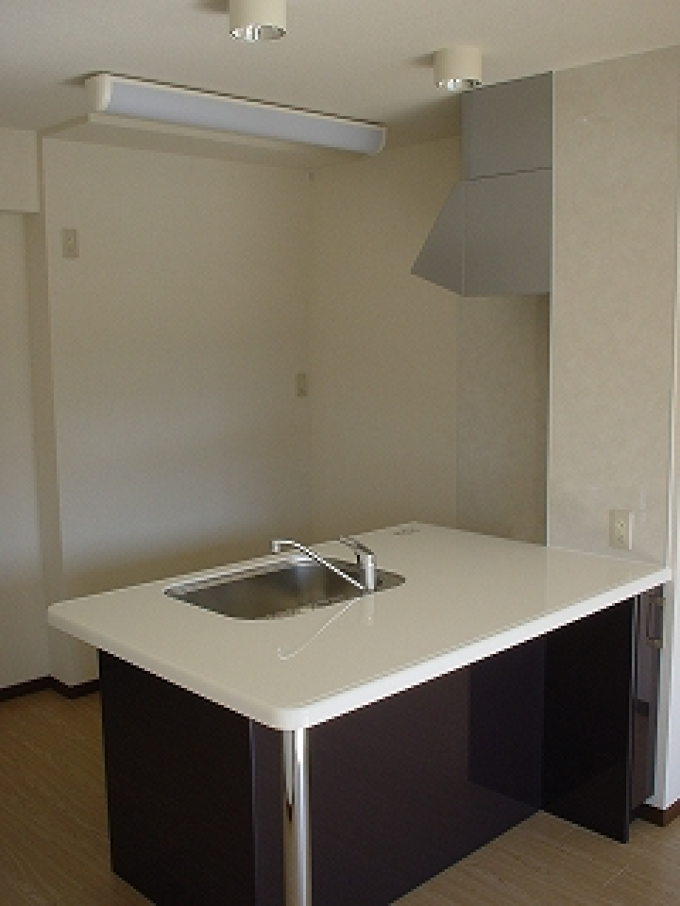 対面のキッチンスペース
広々使えます