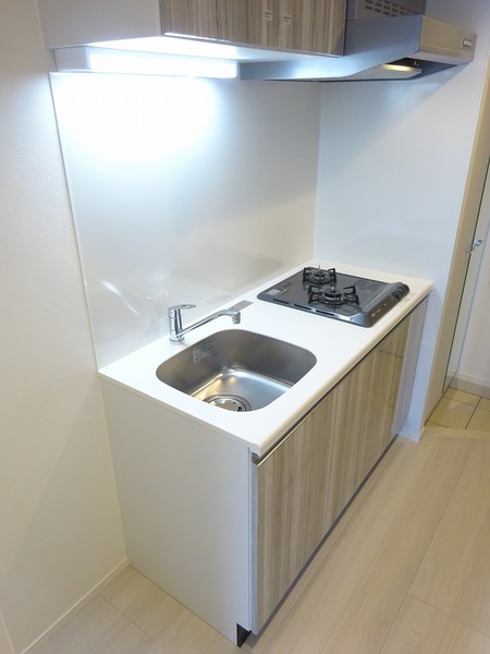 キッチン
2口のガスコンロ付きです。