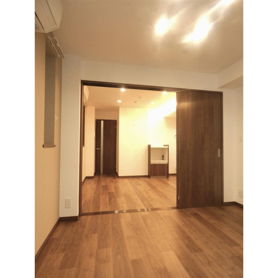 ４．６帖の洋室からLDKを眺めることができます。