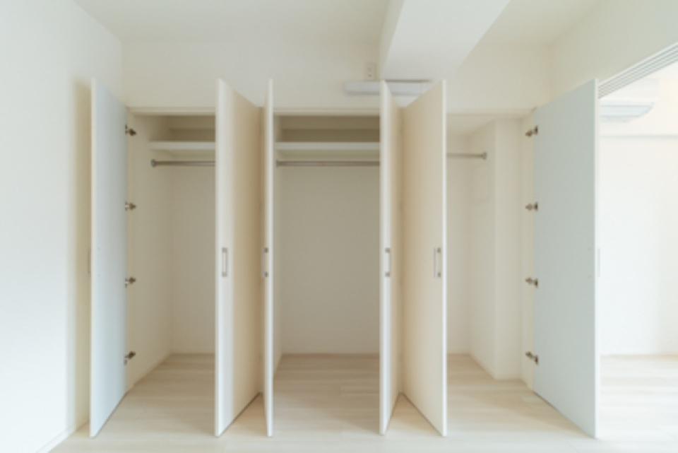 クローゼットも沢山で安心。※写真は同タイプ住戸です。