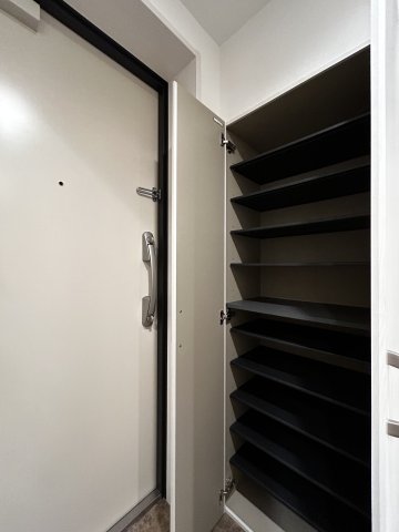 一人暮らしをするなら十分な容量のシューズボックスです。