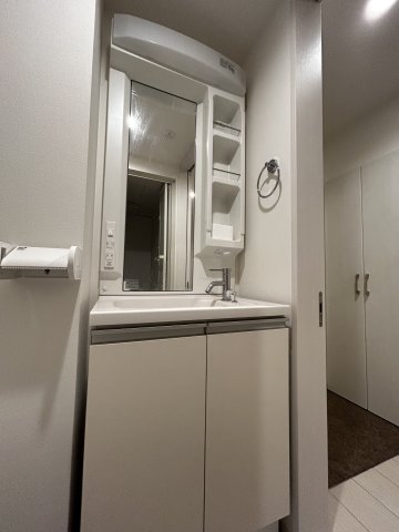 タオル掛けがあるのがちょっといい。