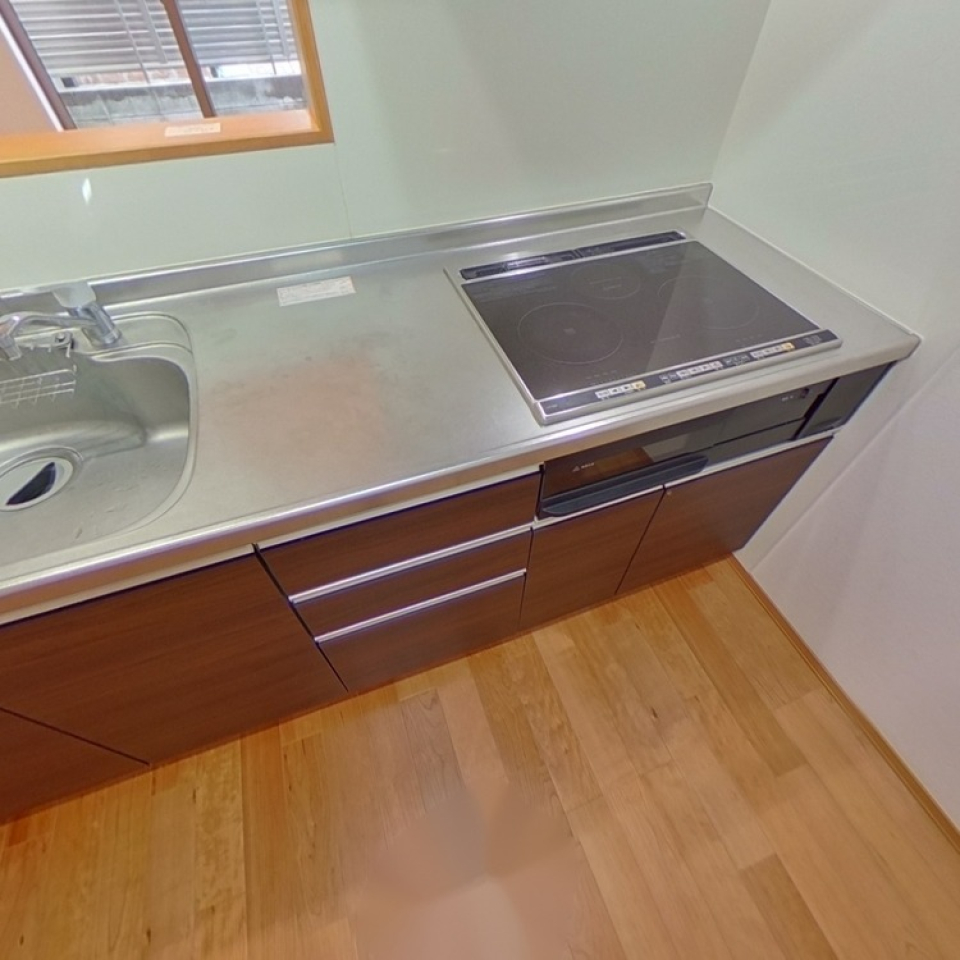 IHコンロが設置されています。