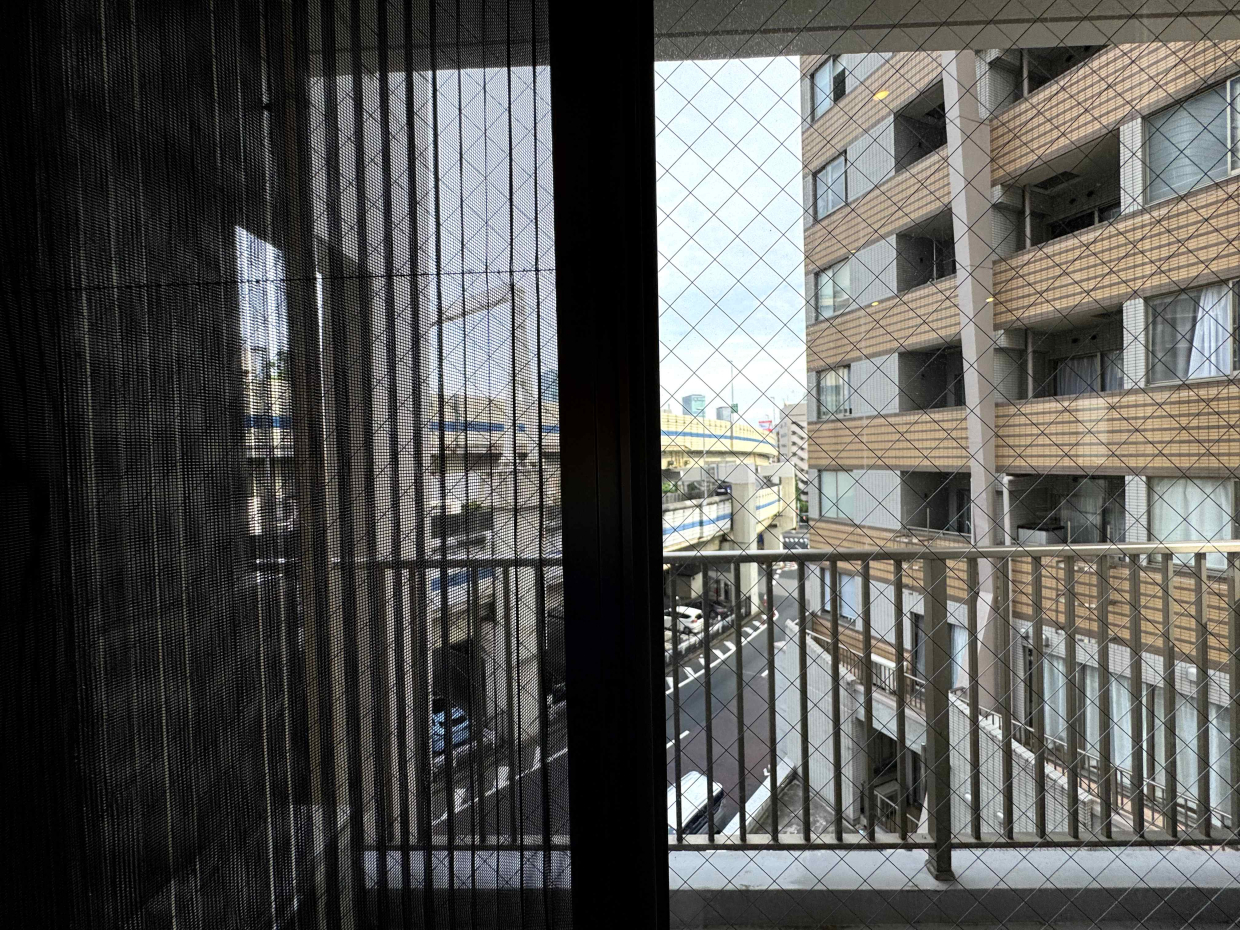 掃き出し窓には網戸もついているの。