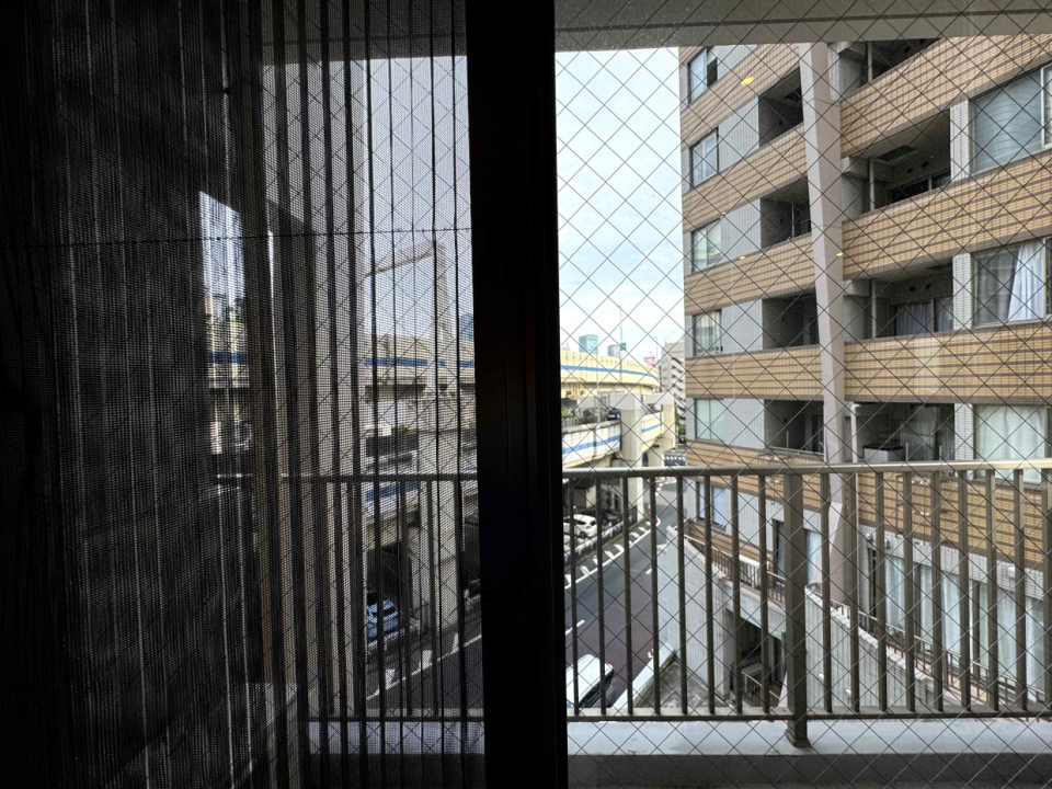 掃き出し窓には網戸もついているの。