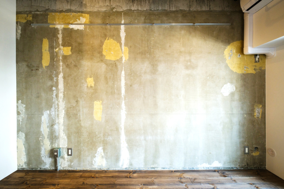 コンクリートあらわしのワイルドさにときめく