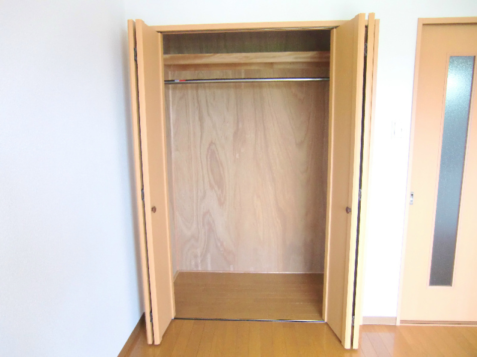 クローゼットでしっかり収納