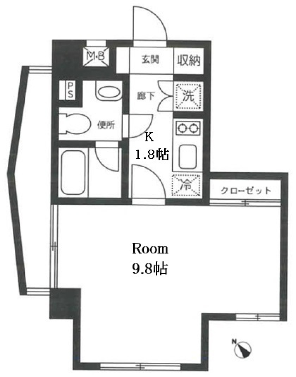 陽の光を浴びて始まる明るい日常の間取り図