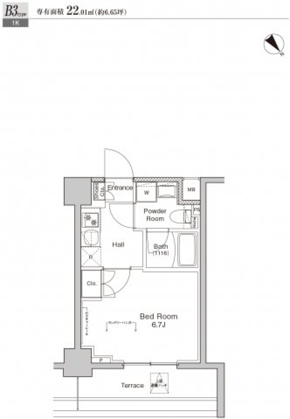１人暮らしといいつつも&hellip;［ペット可］の間取り図
