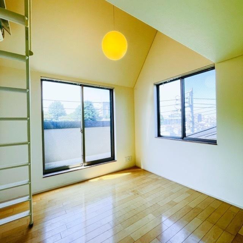 2面採光でお部屋が明るいです